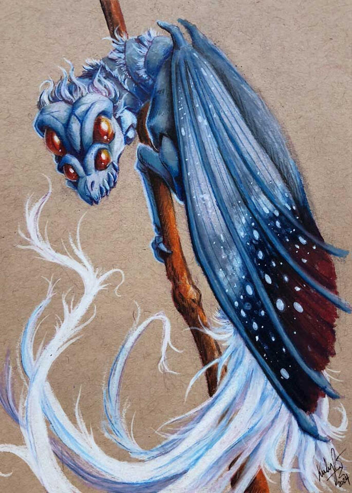 Wax Tailed Hopper Dragon